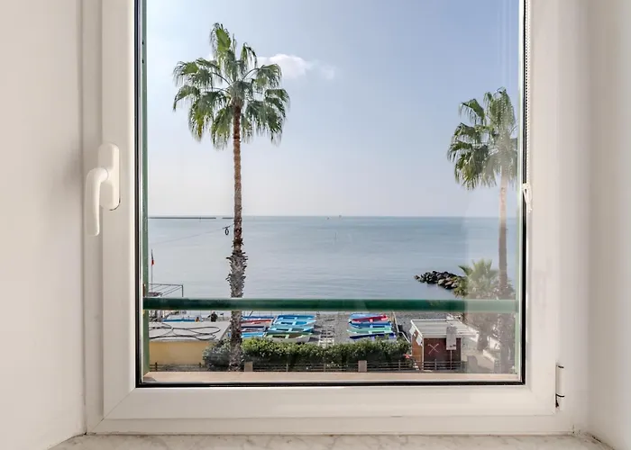 Apartment Finestra Sul Blu - Ac & Wifi - Di Fronte Al Mare *